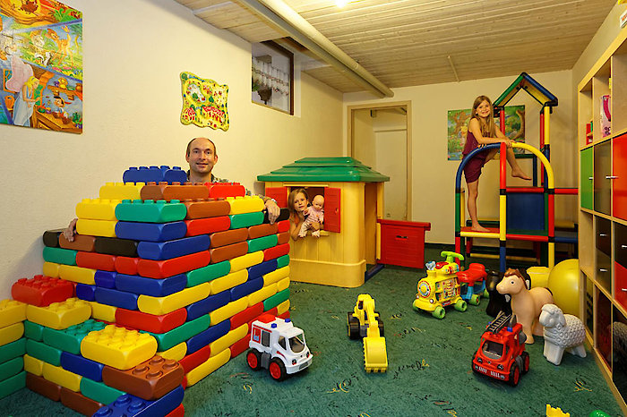 Spielzimmer Urlaub auf dem Bauernhof in Bayern